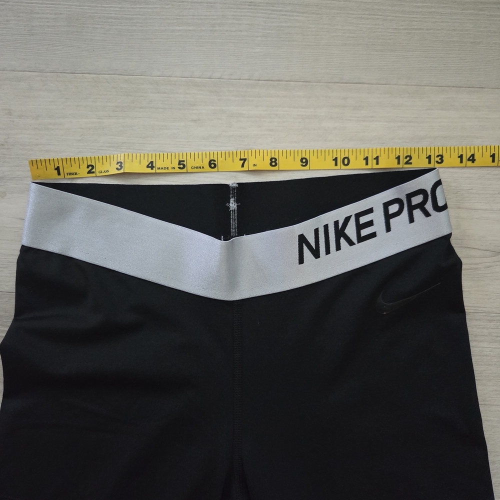 Nike Black And Gray Pro Leggings - image 8